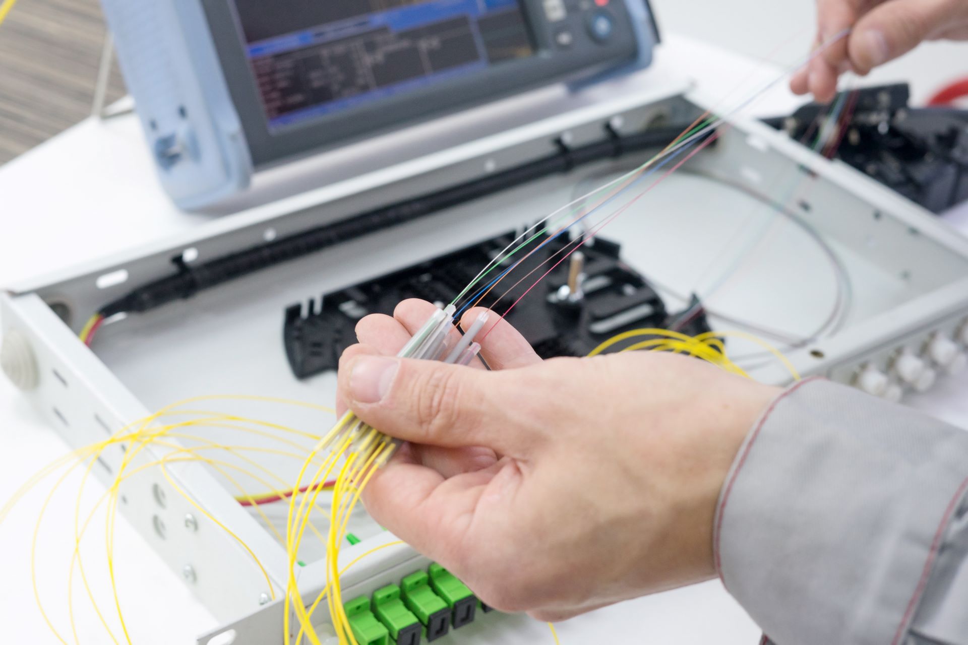 fiber installation process